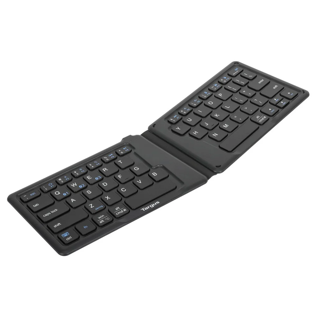 Targus Ergonomic Foldable Wireless Bluetooth Antimicrobial Keyboard - Black - English - Image 5