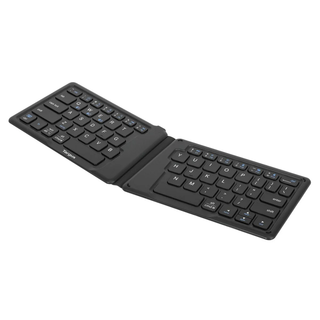 Targus Ergonomic Foldable Wireless Bluetooth Antimicrobial Keyboard - Black - English - Image 6